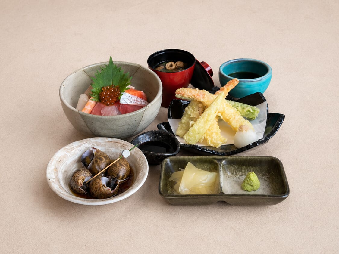 海鮮丼御膳
