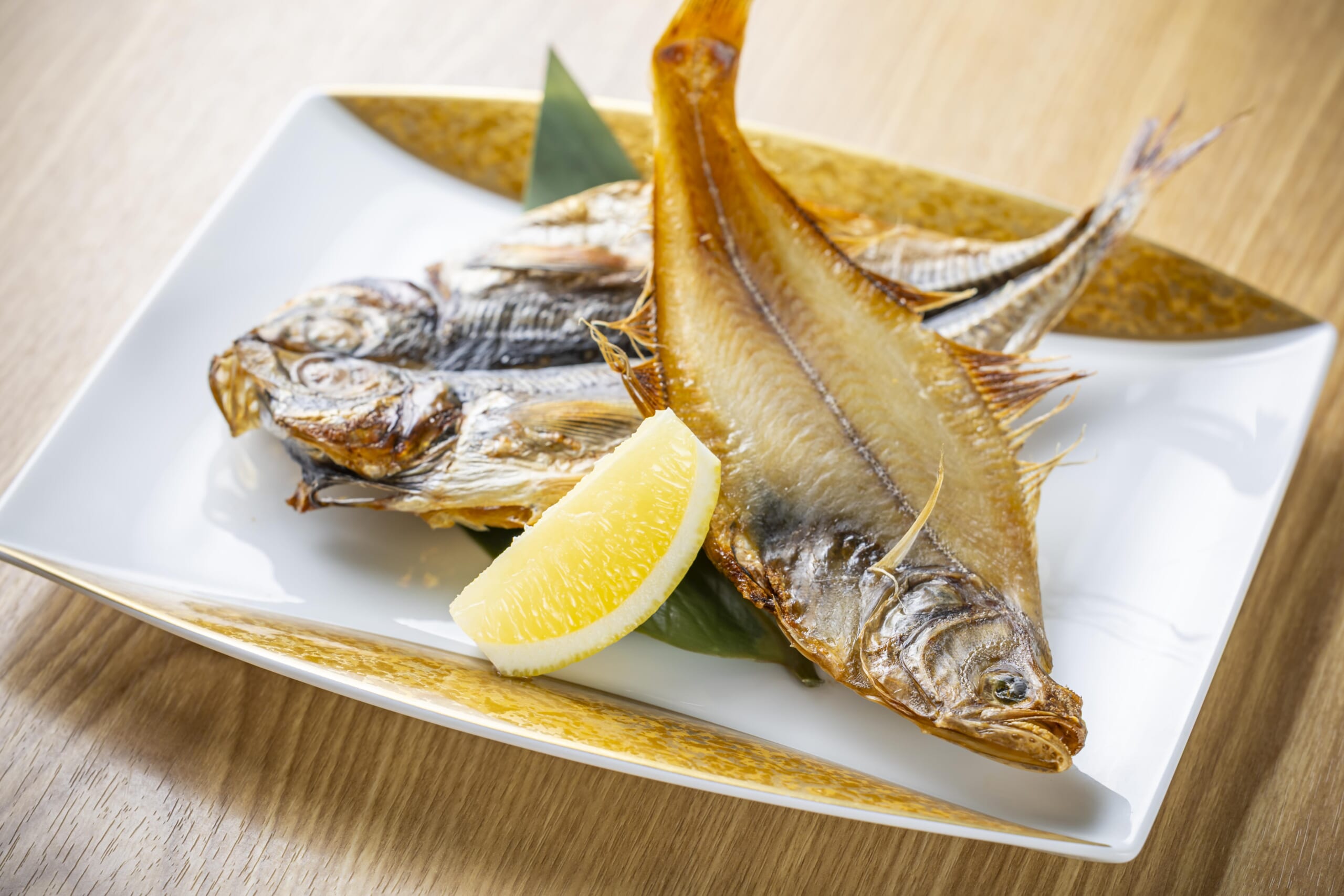 鮨 黒岬の干物朝食